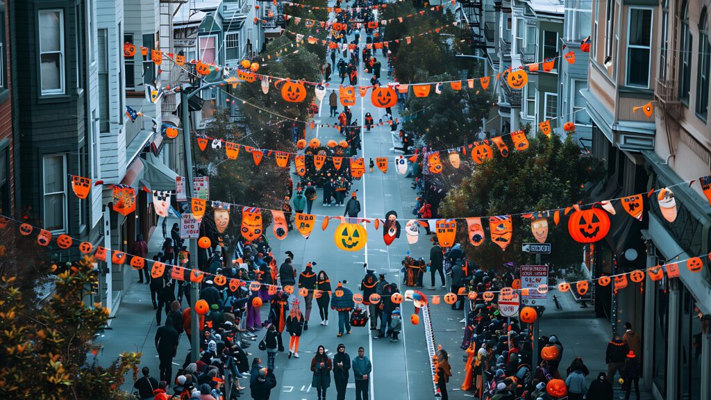 Village Halloween Parade chauffeur