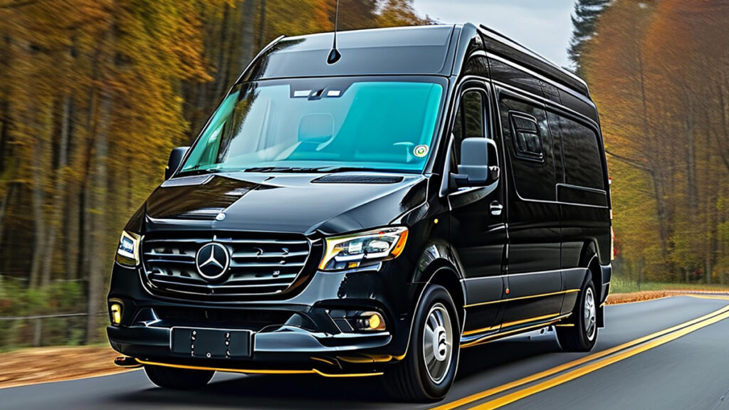 Mercedes Benz Sprinter 12 Seater chauffeur service in London