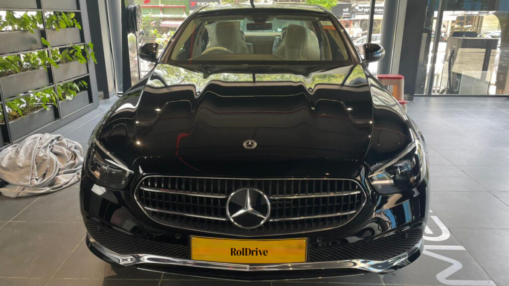 Mercedes E Class chauffeur hire in London