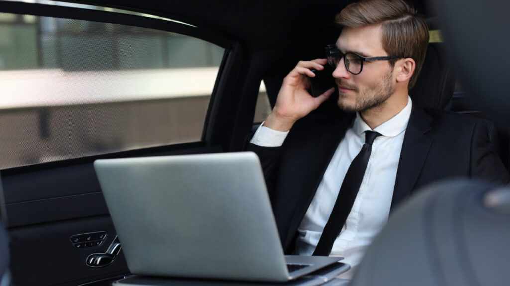 Category breakdown: private, corporate and VIP/executive chauffeurs